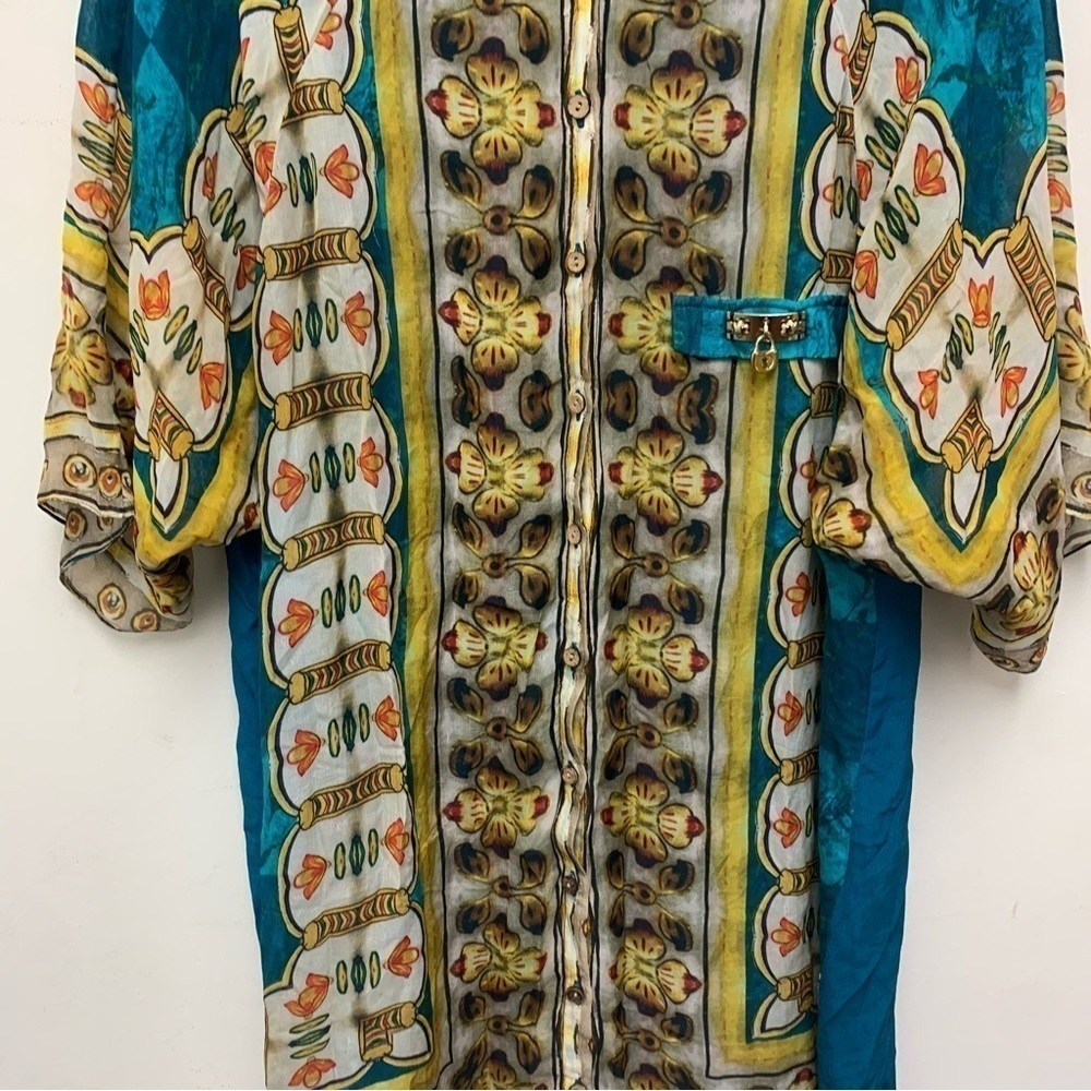 Hemant & Nandita 100% Silk Tunic - image 6